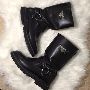 Men’s Harley Davidson Black Stratus riding boots